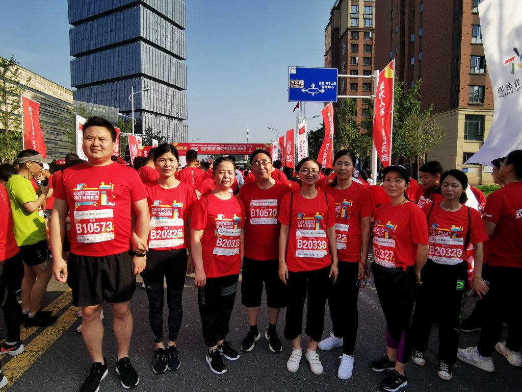 活力向前，不斷超越，江海人與馬拉松的美麗邂逅-湖南江海 食品級氯化銨、工業級氯化銨